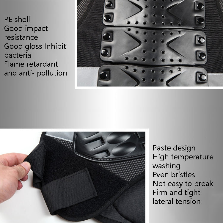 SULAITE Roller Skating Motorcycle Back Protector Spine Protection Sports Protective Gear Racing Vest, Size: XL - free shipping - PMC TechLife - Order now!