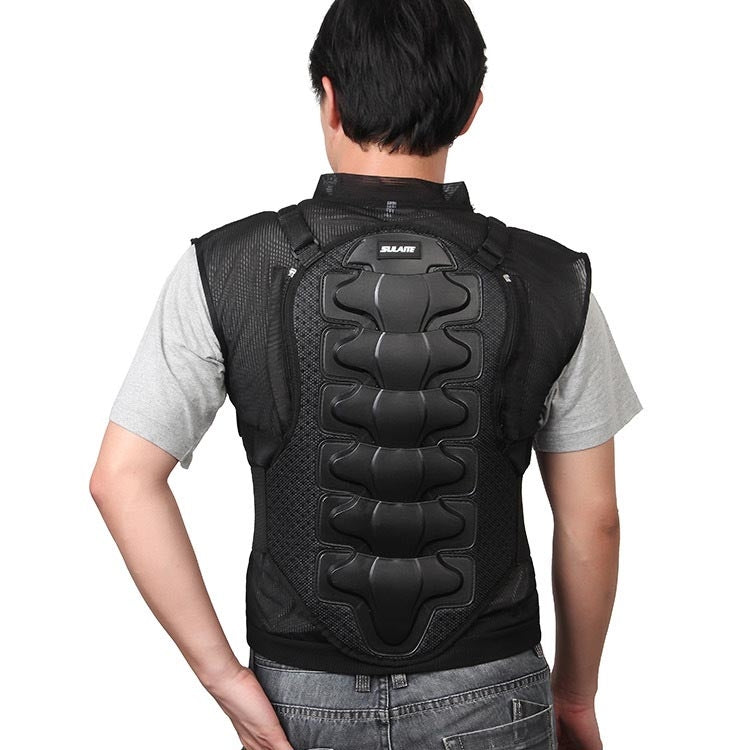 SULAITE GT-032 Motorcycle Racing Sleeveless Riding Protective Clothing, Specification: XL(Black) - free shipping - PMC TechLife - Order now!