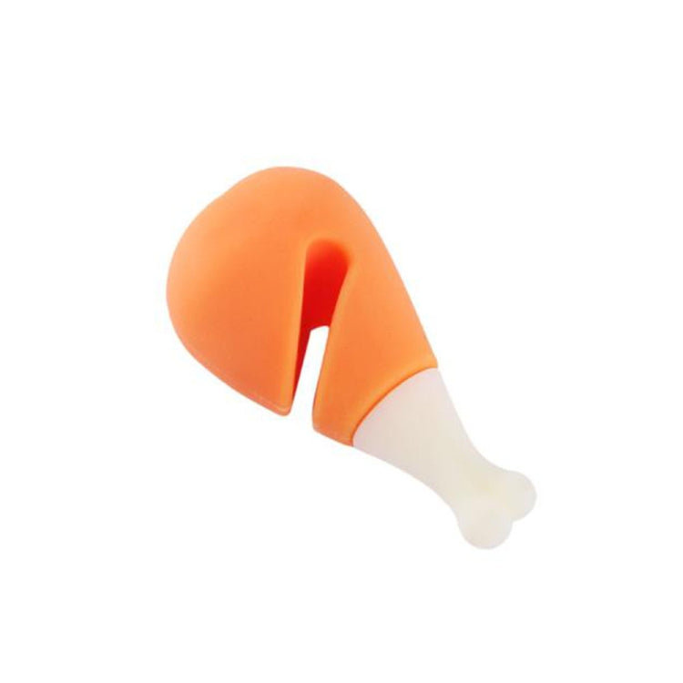 Chicken Leg Shaped Pot Lid Anti-Overflow Device Silicone Pot Lid Elevated Anti-Overflow Gadget - Gadgets by PMC TechLife | Online Shopping South Africa | PMC TechLife | Buy Now Pay Later Mobicred