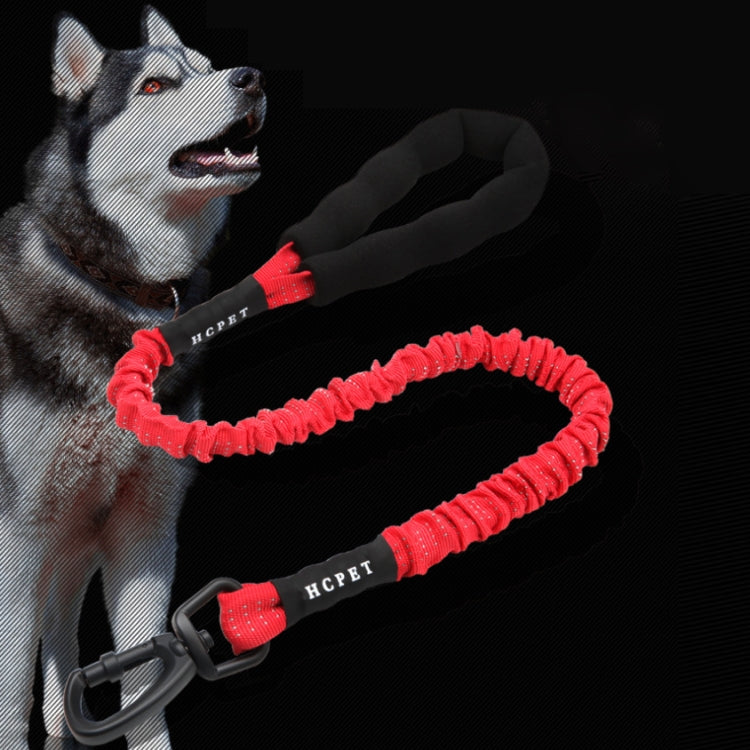 HCPET Dog Traction Rope Pet High-Elastic Explosion-Proof Elastic Rope, Length: 120cm(Black) - free shipping - PMC TechLife - Order now!