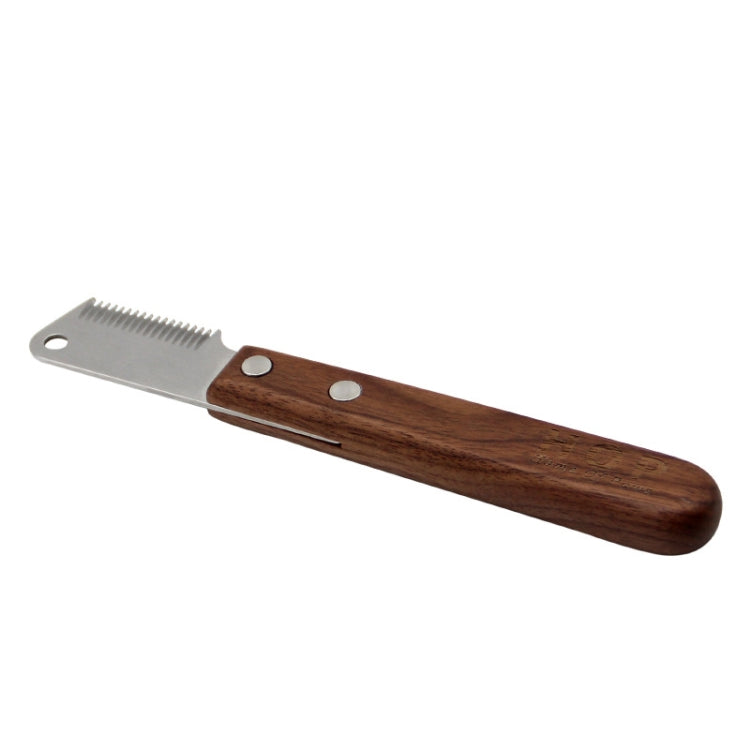 HOP Terrier Dog Plucking Knife Pet Grooming & Shaving Tool(CS276 Right Hand) - Brushes & Combs by PMC TechLife | Online Shopping South Africa | PMC TechLife