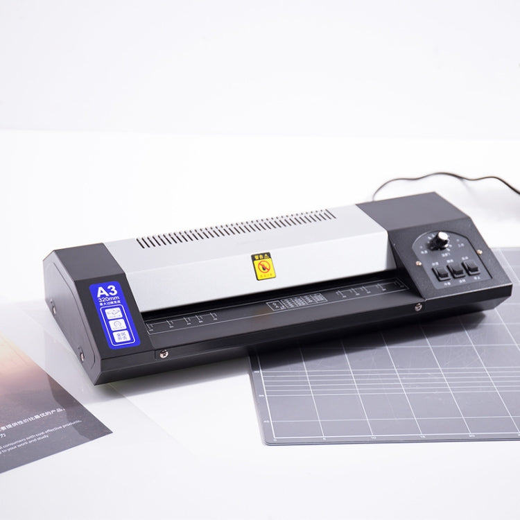 Deli 3890 Photo Laminating Machine Heat Sealing And Cold Laminating Dual-Use Laminating Machine, CN Plug - free shipping - PMC TechLife - Order now!