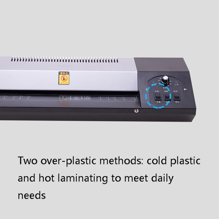 Deli 3890 Photo Laminating Machine Heat Sealing And Cold Laminating Dual-Use Laminating Machine, CN Plug - free shipping - PMC TechLife - Order now!