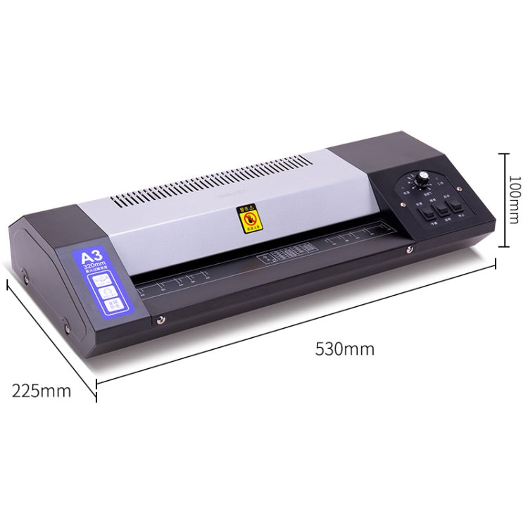 Deli 3890 Photo Laminating Machine Heat Sealing And Cold Laminating Dual-Use Laminating Machine, CN Plug - free shipping - PMC TechLife - Order now!