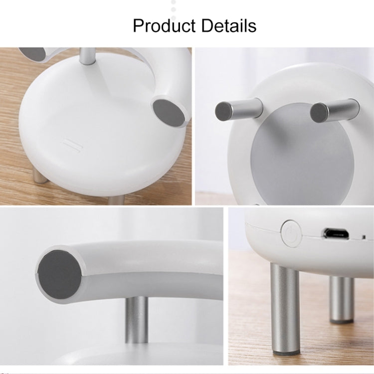 AD-01 LED Chair Eye Protection Night Light Mobile Phone Holder Bedroom Bedside Learning Light(Light Green) - Night Lights by PMc TechLife | Online Shopping South Africa | PMc TechLife | Buy Now Pay Later Mobicred