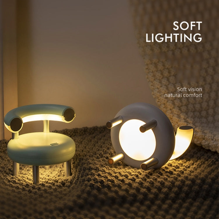 AD-01 LED Chair Eye Protection Night Light Mobile Phone Holder Bedroom Bedside Learning Light(Light Green) - Night Lights by PMc TechLife | Online Shopping South Africa | PMc TechLife | Buy Now Pay Later Mobicred