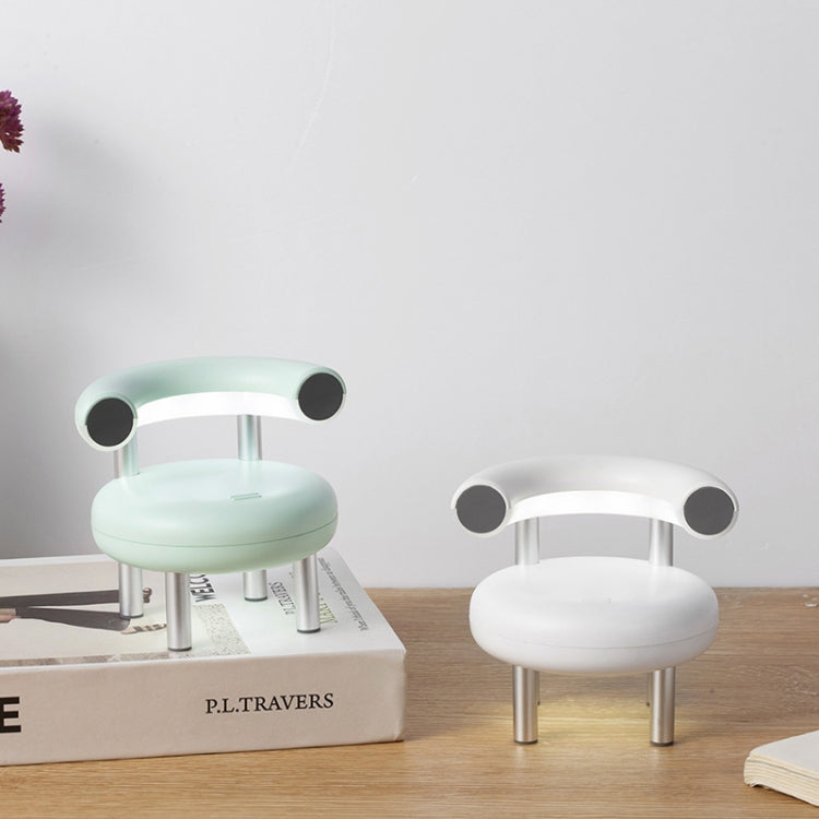 AD-01 LED Chair Eye Protection Night Light Mobile Phone Holder Bedroom Bedside Learning Light(Light Green) - Night Lights by PMc TechLife | Online Shopping South Africa | PMc TechLife | Buy Now Pay Later Mobicred