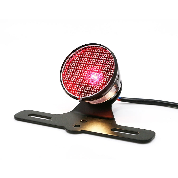 Motorcycle Retro Modified Universal Metal Brake Light LED Tail Light - Signal Lights by PMC TechLife | Online Shopping South Africa | PMC TechLife | Buy Now Pay Later Mobicred