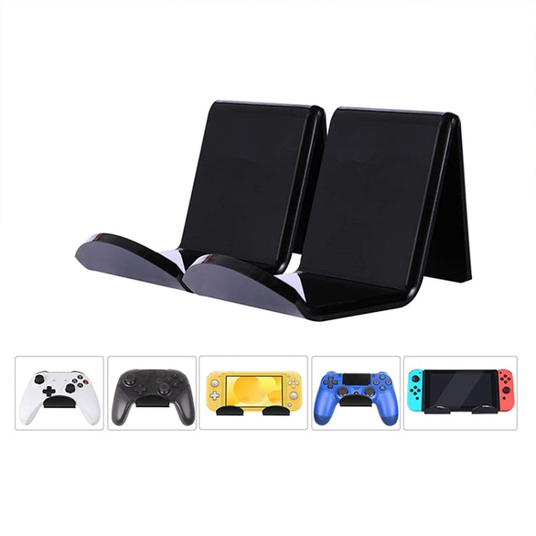 3 PCS Stick-On Headset Bracket Wall-Mounted Gamepad Bracket(Black) - Headset Stand by PMC TechLife | Online Shopping South Africa | PMC TechLife | Buy Now Pay Later Mobicred