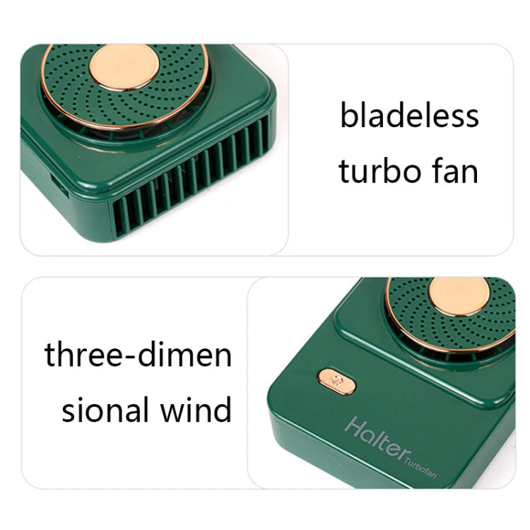 SHC-S03 USB Desktop Leafless Outdoor Sports Portable Lazy Hanging Neck Fan, Colour: Yellow - Electric Fans by PMC TechLife | Online Shopping South Africa | PMC TechLife | Buy Now Pay Later Mobicred