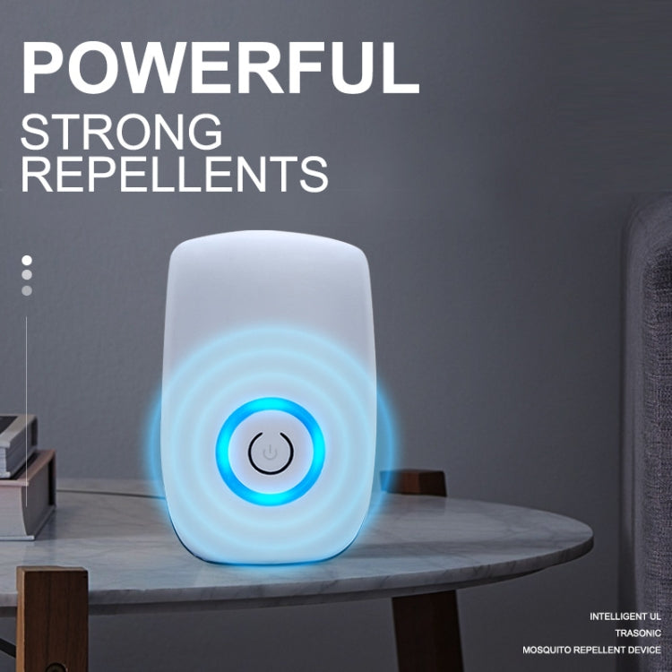 H12 2 PCS Ultrasonic Electronic Mouse Repeller Household Mini Mosquito Repeller, Product specification: US Plug(White) - Repellents by PMC TechLife | Online Shopping South Africa | PMC TechLife | Buy Now Pay Later Mobicred