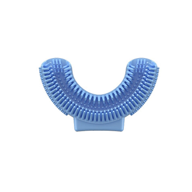 Silicone U-Shaped Replaceable Brush Head 2-8 Years Old Oral Electric Toothbrush Head(Blue) - Replacement Brush Heads by PMC TechLife | Online Shopping South Africa | PMC TechLife | Buy Now Pay Later Mobicred