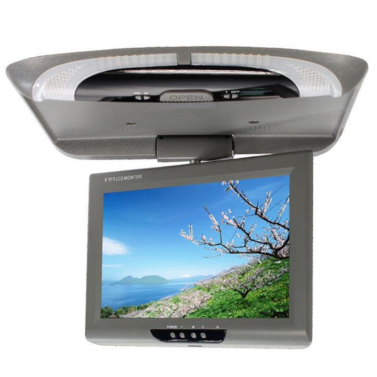 9 Inch Car HD Car Reversing Display Car Ceiling Display(Gray) - Car Monitor by PMC TechLife | Online Shopping South Africa | PMC TechLife | Buy Now Pay Later Mobicred