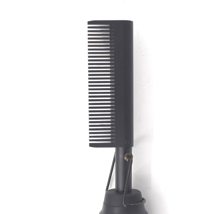 Multifunctional Comb Dry And Wet Dual-Use Curly Hair Straightening Stick Electric Perm Comb EU Plug(Black) - free shipping - PMC TechLife - Order now!