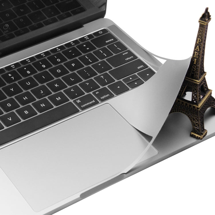 JRC 2 in 1 Laptop Palm Rest Sticker + Touchpad Film Set For MacBook Air 13.3 inch A1932 (2018)(Silver) - free shipping - PMC Jewellery - Order now!