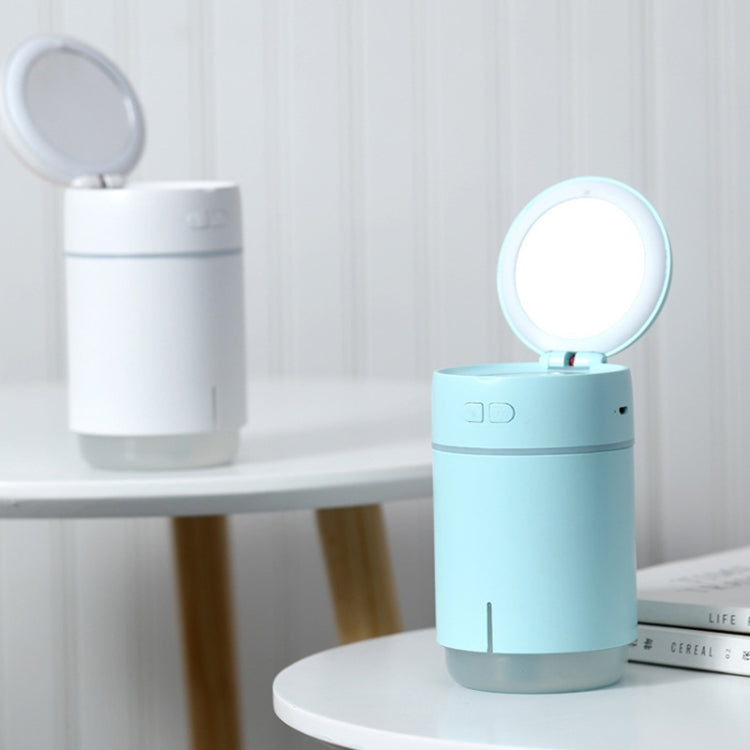 K005 Portable Hydrating LED Fill Light Makeup Mirror USB Mini Humidifier(Blue) - free shipping - PMC TechLife - Order now!
