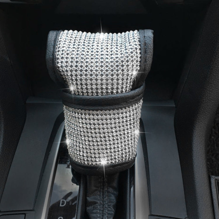 2 PCS Car Diamond-Studded Interior Products Personalized Protective Sleeve Gear Cover - Car Interior Mouldings by PMC TechLife | Online Shopping South Africa | PMC TechLife | Buy Now Pay Later Mobicred