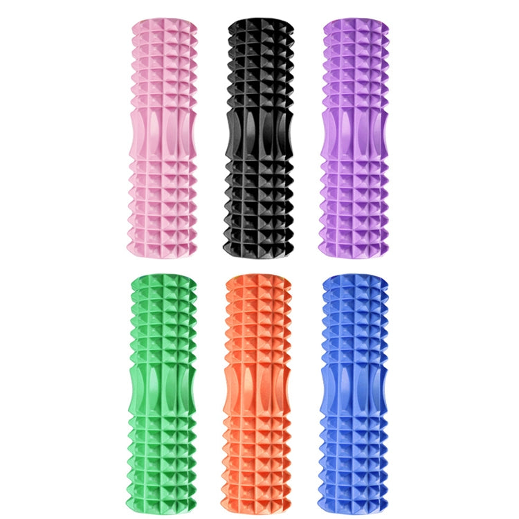 3 in 1 Eva Foam Roller Hollow Muscle Relaxation Roller Yoga Column Set, Length:  33cm (Blue Crescent) - free shipping - PMC TechLife - Order now!