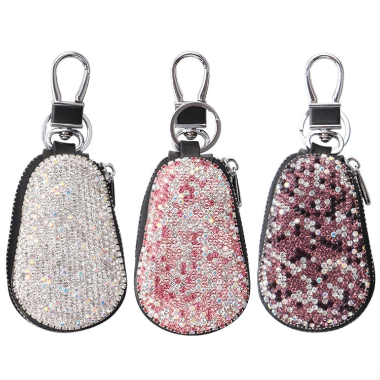 Diamond Car Gourd Key Case Car Key Case(Pink Diamond) - Car Key Cases by PMC Jewellery | Online Shopping South Africa | PMC Jewellery | Buy Now Pay Later Mobicred