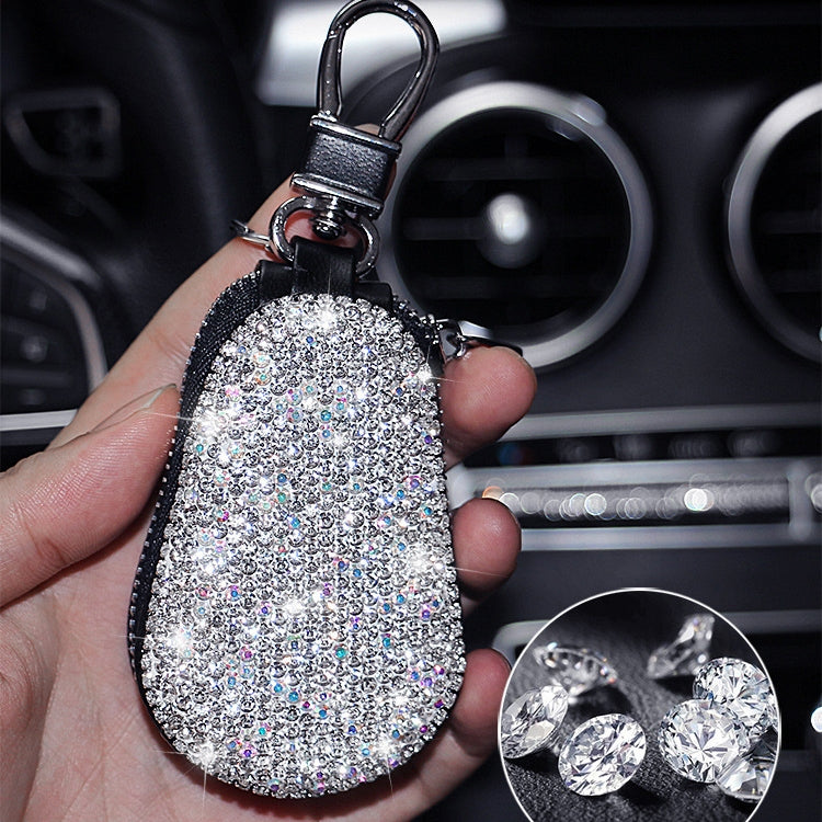 Diamond Car Gourd Key Case Car Key Case(Pink Diamond) - Car Key Cases by PMC Jewellery | Online Shopping South Africa | PMC Jewellery | Buy Now Pay Later Mobicred