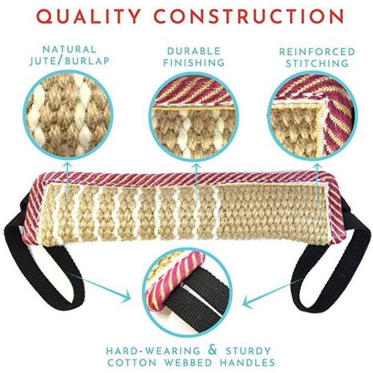 Dog Training Hemp Bite Stick Dog Bite Stick Dog Training Supplies(A5) - Training Aids by PMC TechLife | Online Shopping South Africa | PMC TechLife | Buy Now Pay Later Mobicred