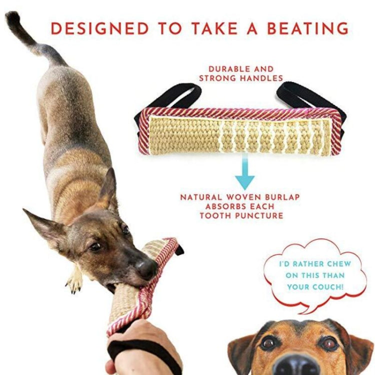 Dog Training Hemp Bite Stick Dog Bite Stick Dog Training Supplies(A3) - Training Aids by PMC TechLife | Online Shopping South Africa | PMC TechLife | Buy Now Pay Later Mobicred