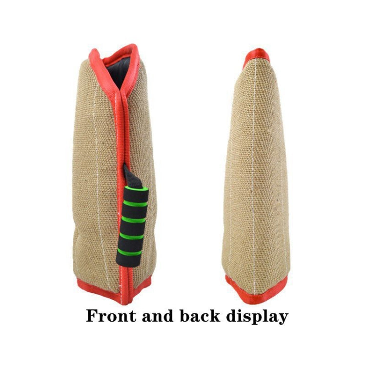 Red Twill Jute Training Dog Bite Sleeve Open Sleeve Protector Pet Products - Training Aids by PMC TechLife | Online Shopping South Africa | PMC TechLife | Buy Now Pay Later Mobicred