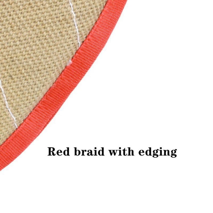 Red Twill Jute Training Dog Bite Sleeve Open Sleeve Protector Pet Products - Training Aids by PMC TechLife | Online Shopping South Africa | PMC TechLife | Buy Now Pay Later Mobicred