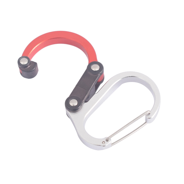 Multifunctional Carabiner Aluminum Alloy D-Type Outdoor Products Quick-Hanging Buckle(Blue) - Hooks by PMC TechLife | Online Shopping South Africa | PMC TechLife | Buy Now Pay Later Mobicred