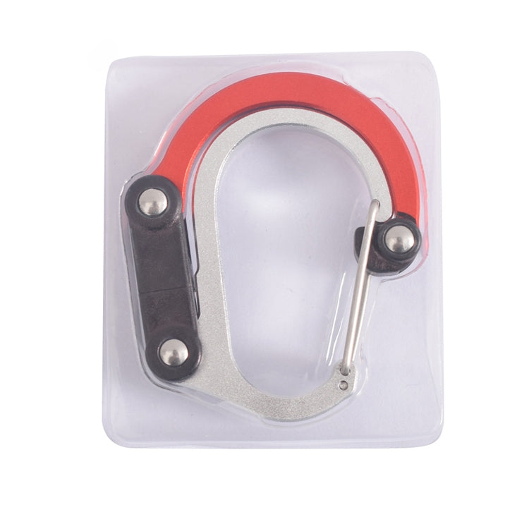 Multifunctional Carabiner Aluminum Alloy D-Type Outdoor Products Quick-Hanging Buckle(Blue) - Hooks by PMC TechLife | Online Shopping South Africa | PMC TechLife | Buy Now Pay Later Mobicred