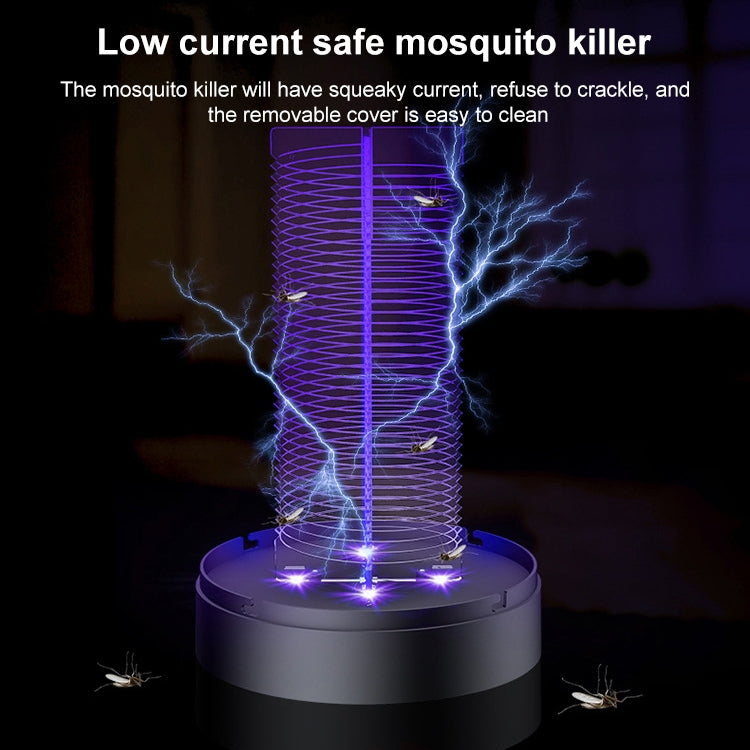 USB Photocatalyst Mosquito Killer Electrical Shock Two-In-One Mosquito Killer White (Electric Shock) - Repellents by PMC TechLife | Online Shopping South Africa | PMC TechLife | Buy Now Pay Later Mobicred