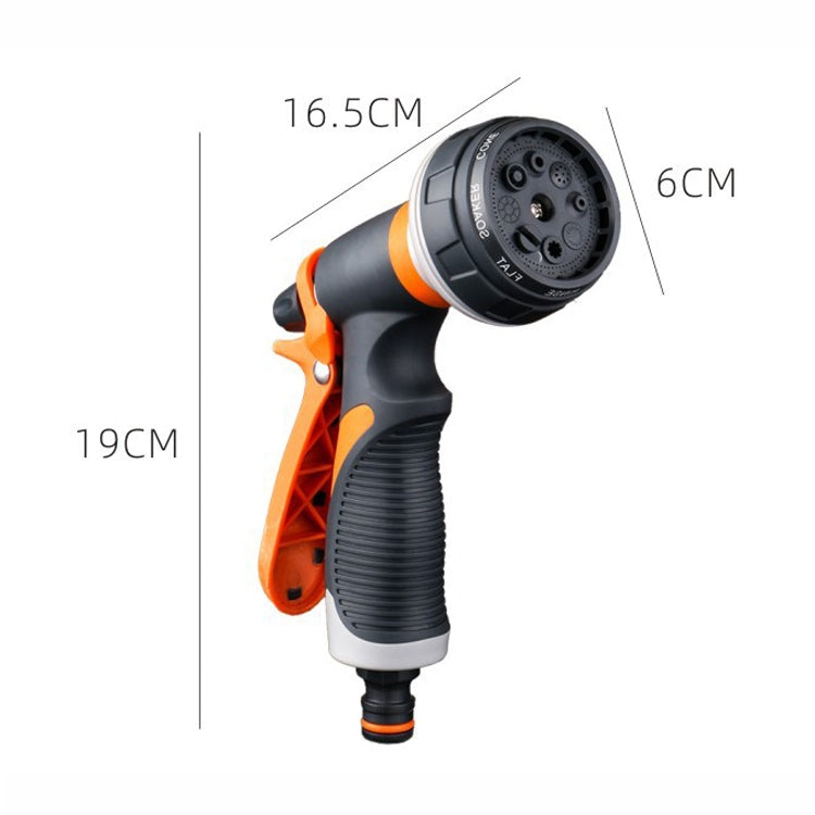 Plastic Household Flower Garden Watering Sprinkler, With Rubber Quick Connector+Rubber Threaded Joint - Watering & Irrigation by PMC TechLife | Online Shopping South Africa | PMC TechLife