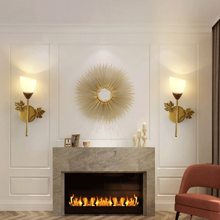 6014 Iron Wall Lights LED Bedroom Bedside Lights Postmodern Corridor Trump Light Hotel Restaurant Lighting, Power source: 12W Warm Light( Black Single Head) - Wall Lamps by PMc TechLife | Online Shopping South Africa | PMc TechLife | Buy Now Pay Later Mobicred