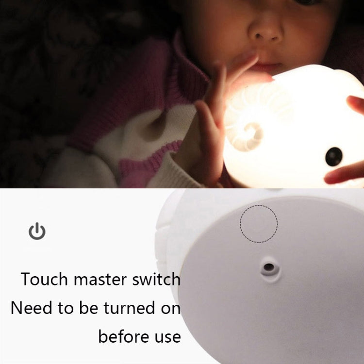 ZD-26 Silicone Children With Sleep Pat Night Light, Colour: Warm Light - Night Lights by PMc TechLife | Online Shopping South Africa | PMc TechLife | Buy Now Pay Later Mobicred