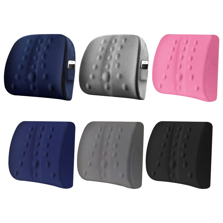 Lumbar Cushion Office Maternity Seat Cushion Car Lumbar Memory Foam Lumbar Pillow,Style: Standard (Pink) - free shipping - PMC TechLife - Order now!