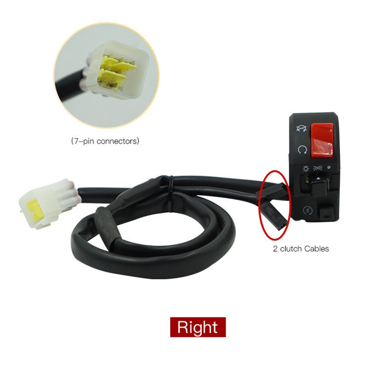 Motorcycle Modification Handle Assembly Universal Switch( Right) - Electrical System by PMC TechLife | Online Shopping South Africa | PMC TechLife | Buy Now Pay Later Mobicred