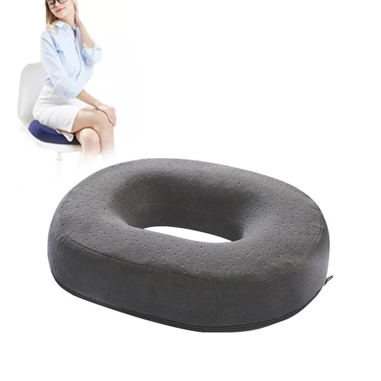 Slow Resilience Memory Foam Office Hip Pad After Hemorrhoids Operation Cushion(Gray) - Cushions & Pillows by PMC TechLife | Online Shopping South Africa | PMC TechLife | Buy Now Pay Later Mobicred
