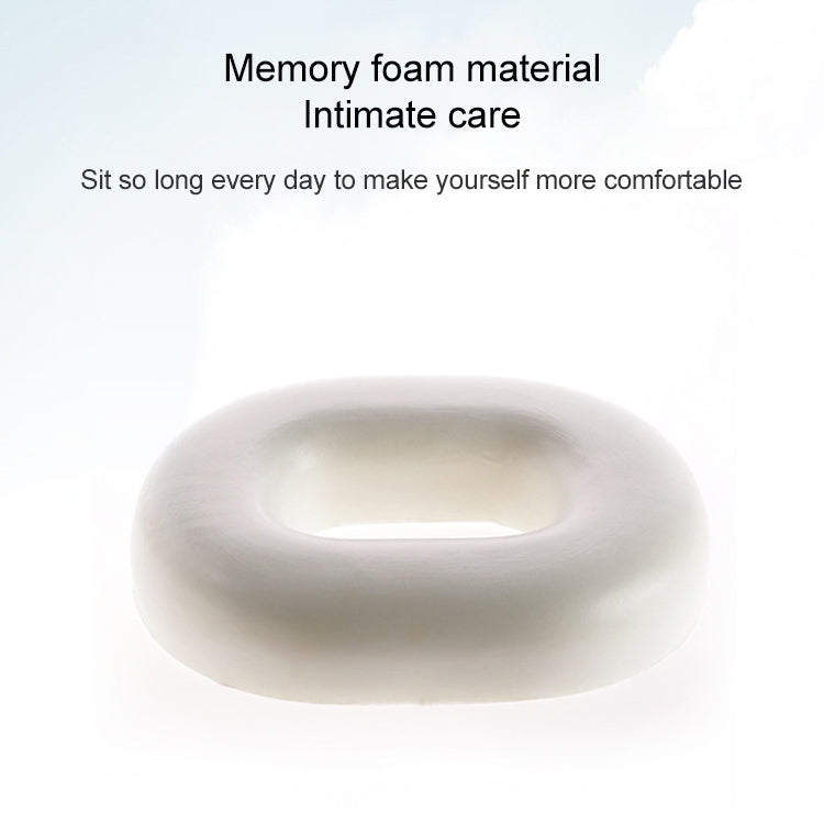 Slow Resilience Memory Foam Office Hip Pad After Hemorrhoids Operation Cushion(Deep Purple) - free shipping - PMC TechLife - Order now!