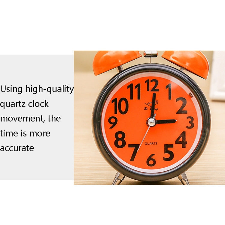A32 Double Bell Alarm Clock Student Bedside Belt Alarm(Pink) - Alarm Clocks by PMc TechLife | Online Shopping South Africa | PMc TechLife | Buy Now Pay Later Mobicred