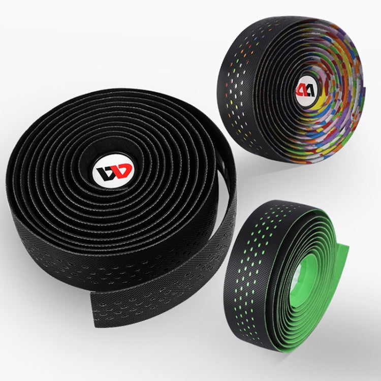 WEST BIKING Bicycle PU Non-Slip Handlebar Strap(Black) - Decorative Accessories by WEST BIKING | Online Shopping South Africa | PMC TechLife | Buy Now Pay Later Mobicred