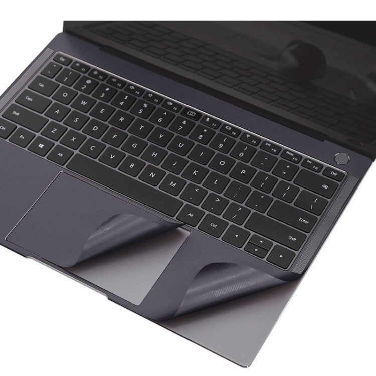 JRC 4 in 1 Computer Upper Cover + Lower Cover + Full Support Sticker + Touch Sticker Film Notebook Shell Protective Film For Huawei Matebook X Pro 2019 / 2020 (Silver) - free shipping - PMC Jewellery - Order now!