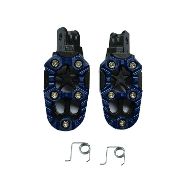 Motorcycle Modified Aluminum Alloy Foot Pedal Accessories(Blue) - Others by PMC Jewellery | Online Shopping South Africa | PMC Jewellery | Buy Now Pay Later Mobicred