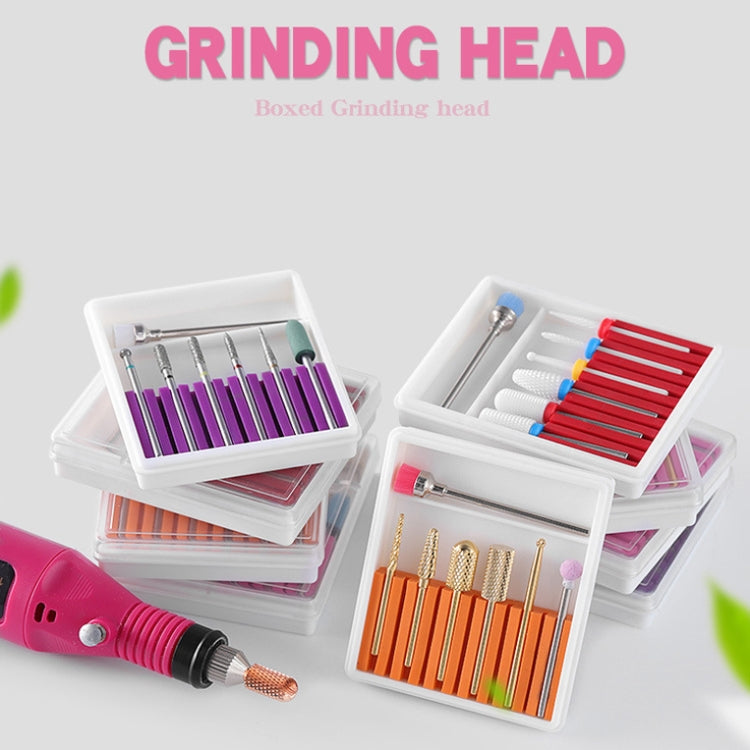 Nail Art Ceramic Tungsten Steel Alloy Grinding Heads Set Grinder Polishing Tool, Color Classification: GH-06 - Grinding Tools & Accessories by PMC Jewellery | Online Shopping South Africa | PMC Jewellery | Buy Now Pay Later Mobicred