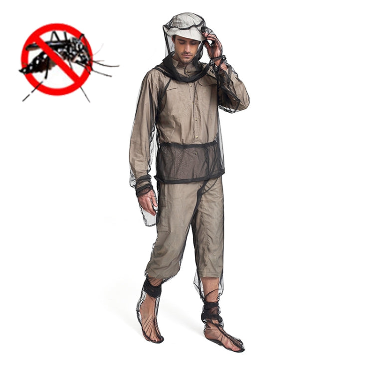Camping Adventure Anti-Mosquito Suit Summer Fishing Breathable Mesh Clothes, Specification: Four-piece(L / XL) - free shipping - PMC TechLife - Order now!