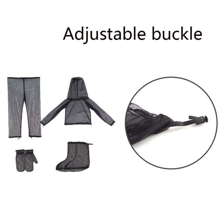 Camping Adventure Anti-Mosquito Suit Summer Fishing Breathable Mesh Clothes, Specification: Four-piece(L / XL) - free shipping - PMC TechLife - Order now!