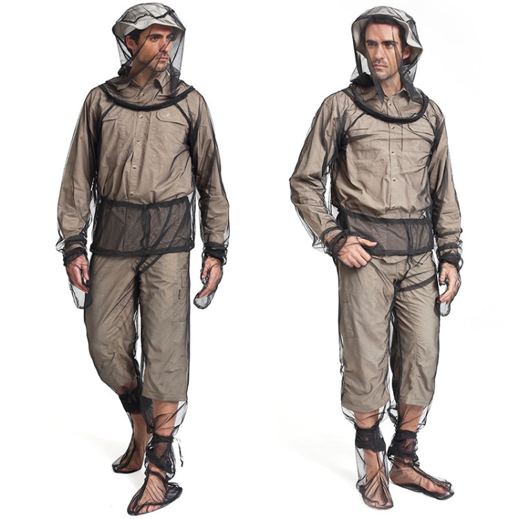Camping Adventure Anti-Mosquito Suit Summer Fishing Breathable Mesh Clothes, Specification: Four-piece(L / XL) - free shipping - PMC TechLife - Order now!