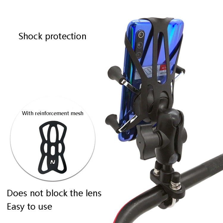 N-STAR N002 Motorcycle Bicycle Mobile Phone Bracket Riding Equipment(Small Long Ball Head) - free shipping - PMC TechLife - Order now!