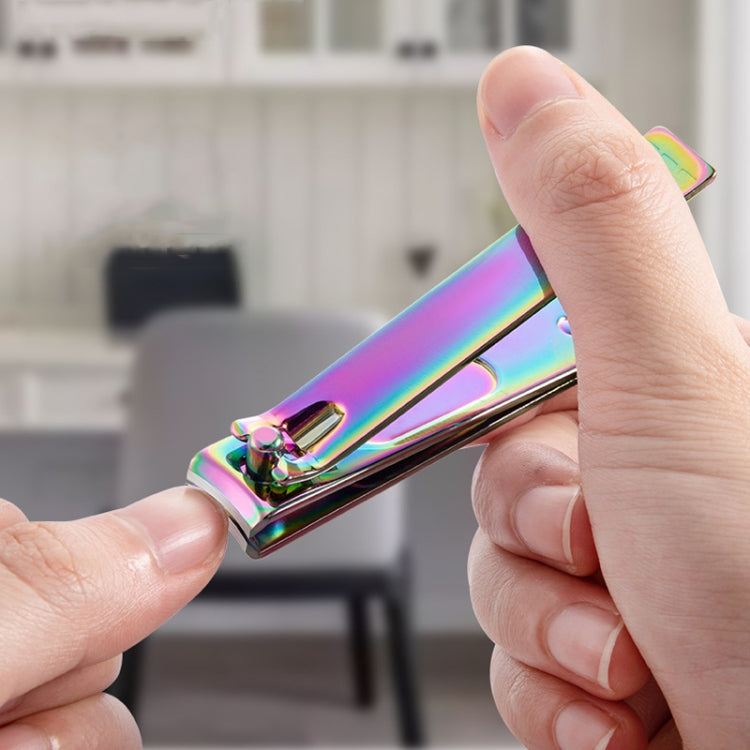 10 PCS Black Color Titanium Nail Shear Exfoliating Manicure Tool, Specification: Small Slope (Black) - free shipping - PMC Jewellery - Order now!