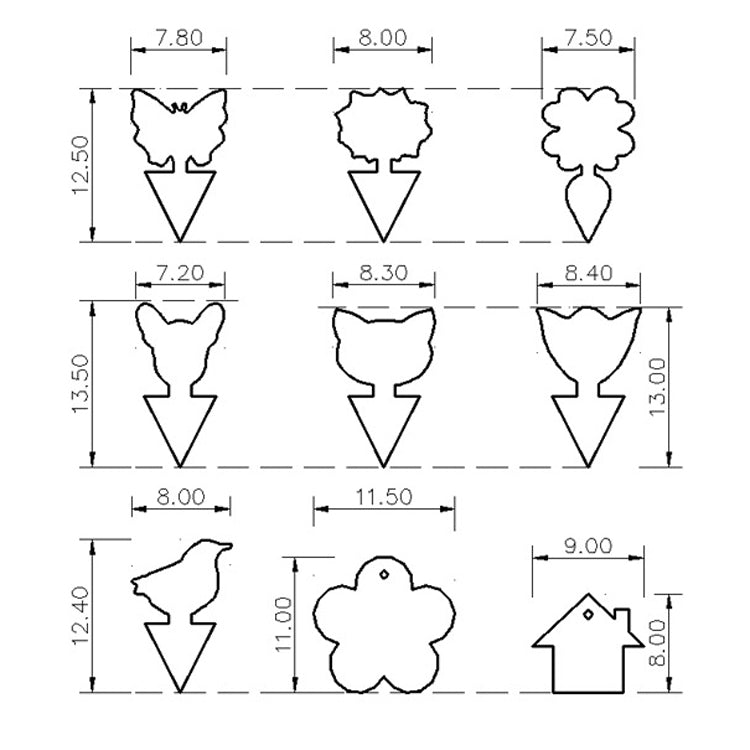 10pcs Double-Sided Yellow Board Sticky Insect Board Insect Trap Heterogeneous Physical Sticky Insect Board, Random Style Delivery - free shipping - PMC TechLife - Order now!
