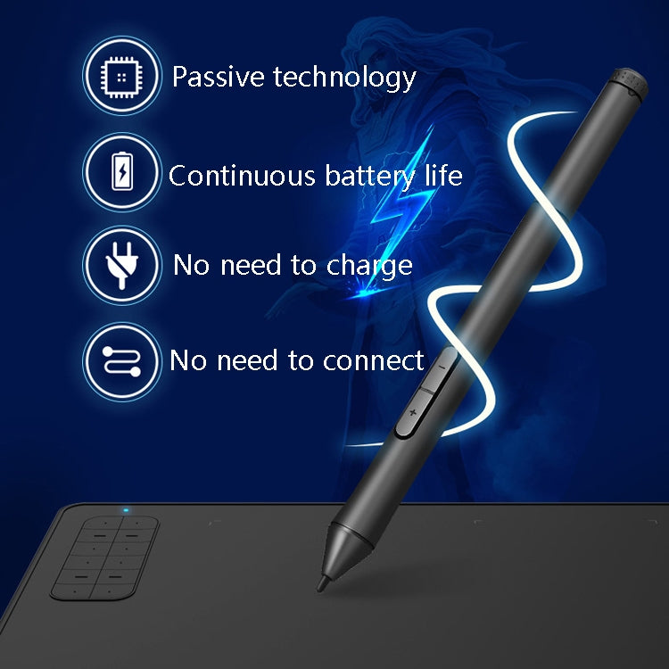 10Moons  G12 Digital Board Can Be Connected To Mobile Phone Hand Drawn Board Computer Painting Board Network Class Input Panel - free shipping - PMC Jewellery - Order now!